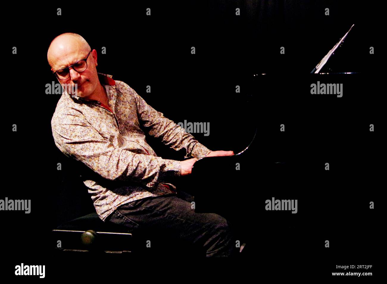 Marco Marconi, Marco Marconi Quartett, Urdict Jazz Club, Brighton, East Sussex, 14. April 2023. Stockfoto