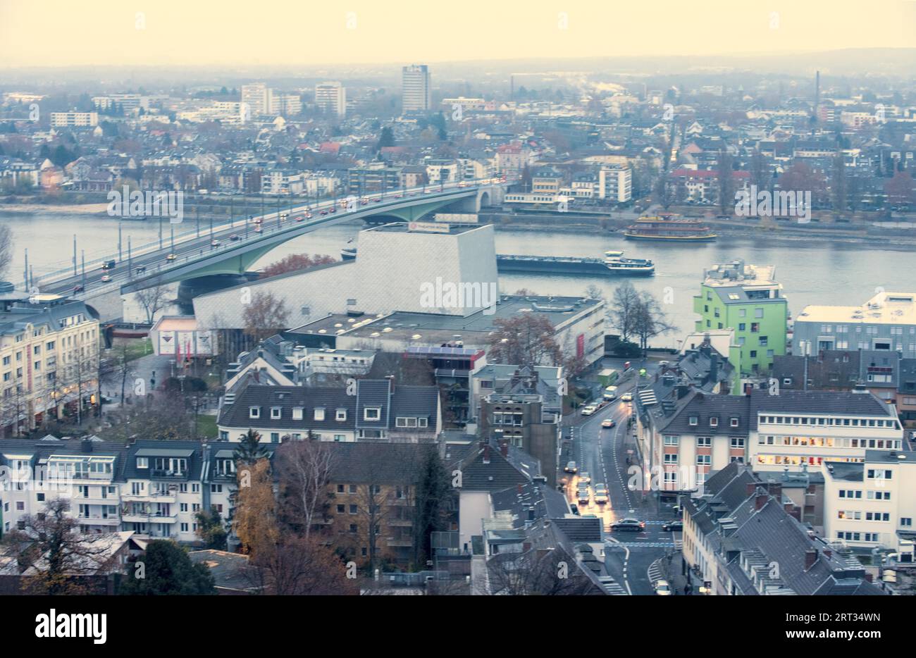 Bonn war von 1949 bis 1990 die vorläufige Bundeshauptstadt Stockfoto