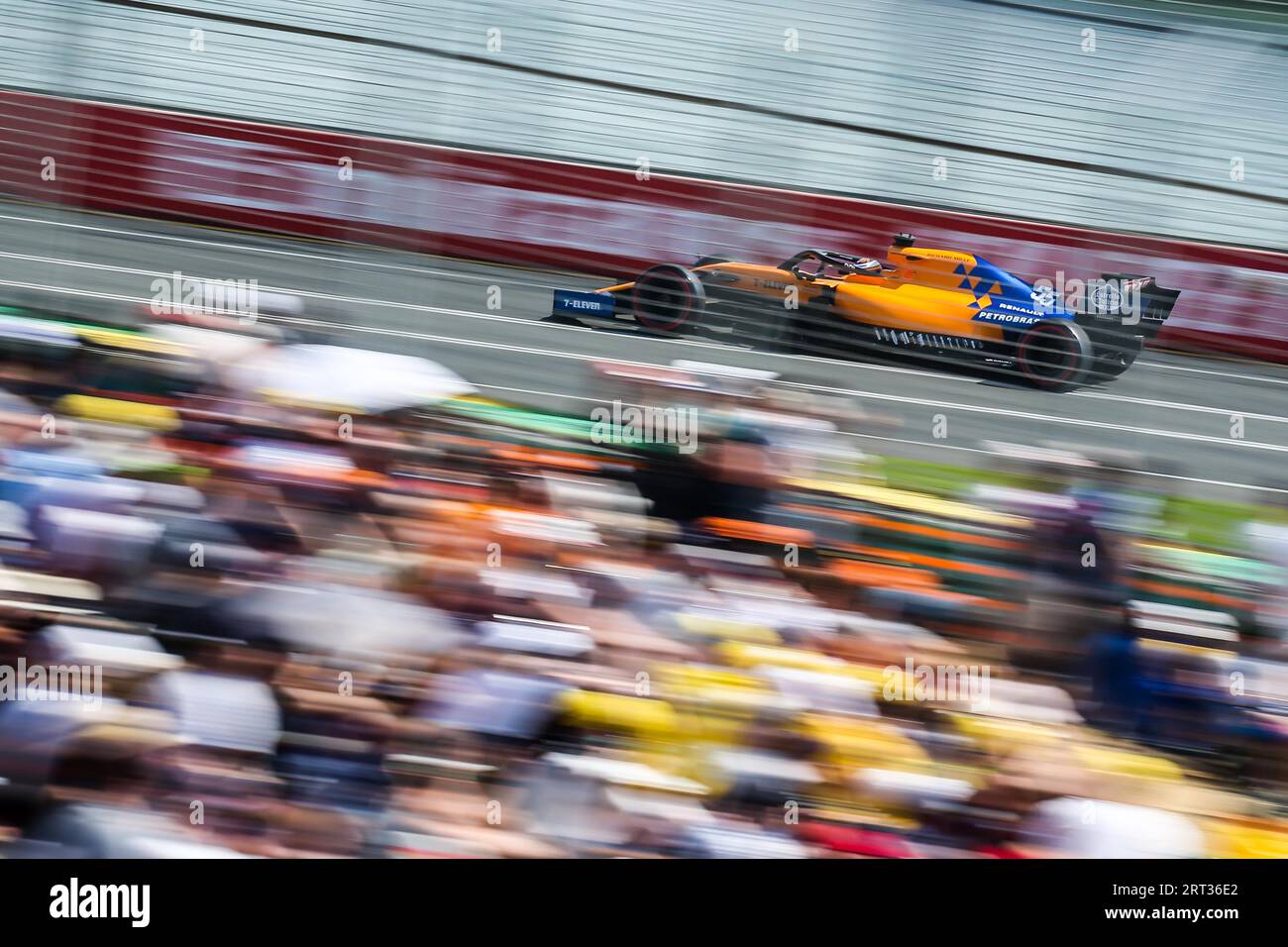 MELBOURNE, AUSTRALIEN, 16. MÄRZ: Carlos SAINZ vom McLaren F1 Team während der 3. Übungseinheit am 3. Tag des Formel-1-Grand Prix von Australien 2019 Stockfoto