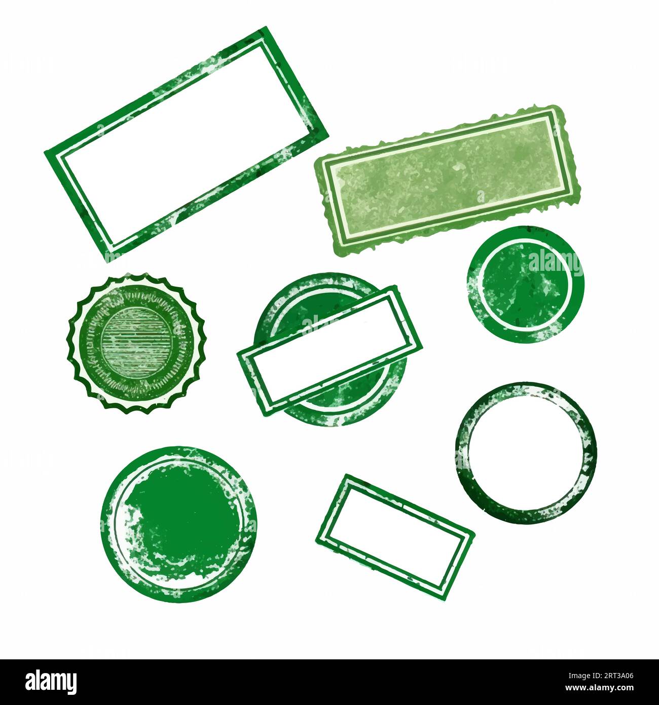 Vector Illustration Rahmen des Stempels Stock Vektor