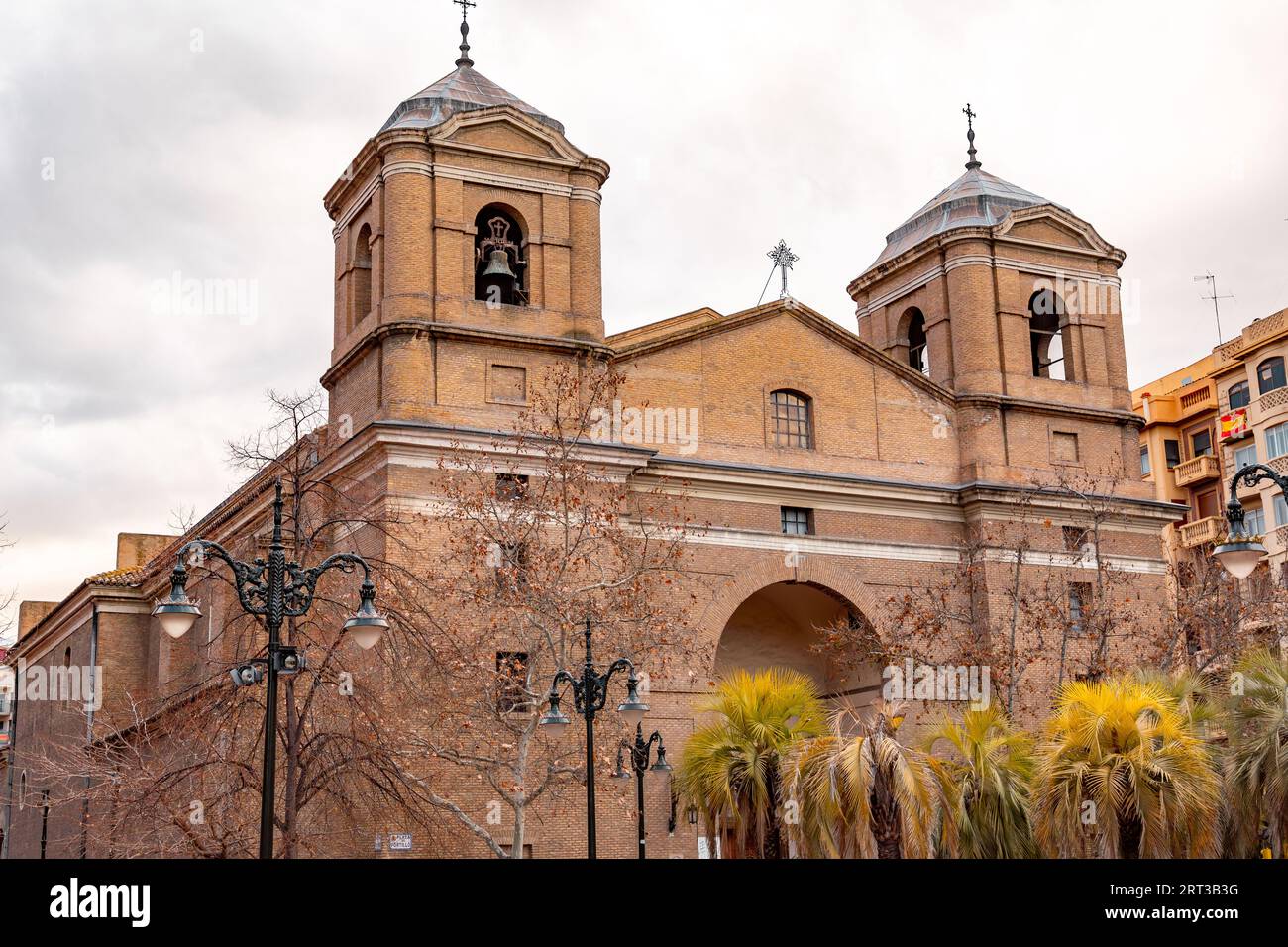 Saragossa, Spanien - 14. Februar 2022: Denkmal der Augustina Raimunda Maria Saragossa i Domenech, eine öffentliche Heldin der Stadt während des Halbinsel-Krieges. Stockfoto