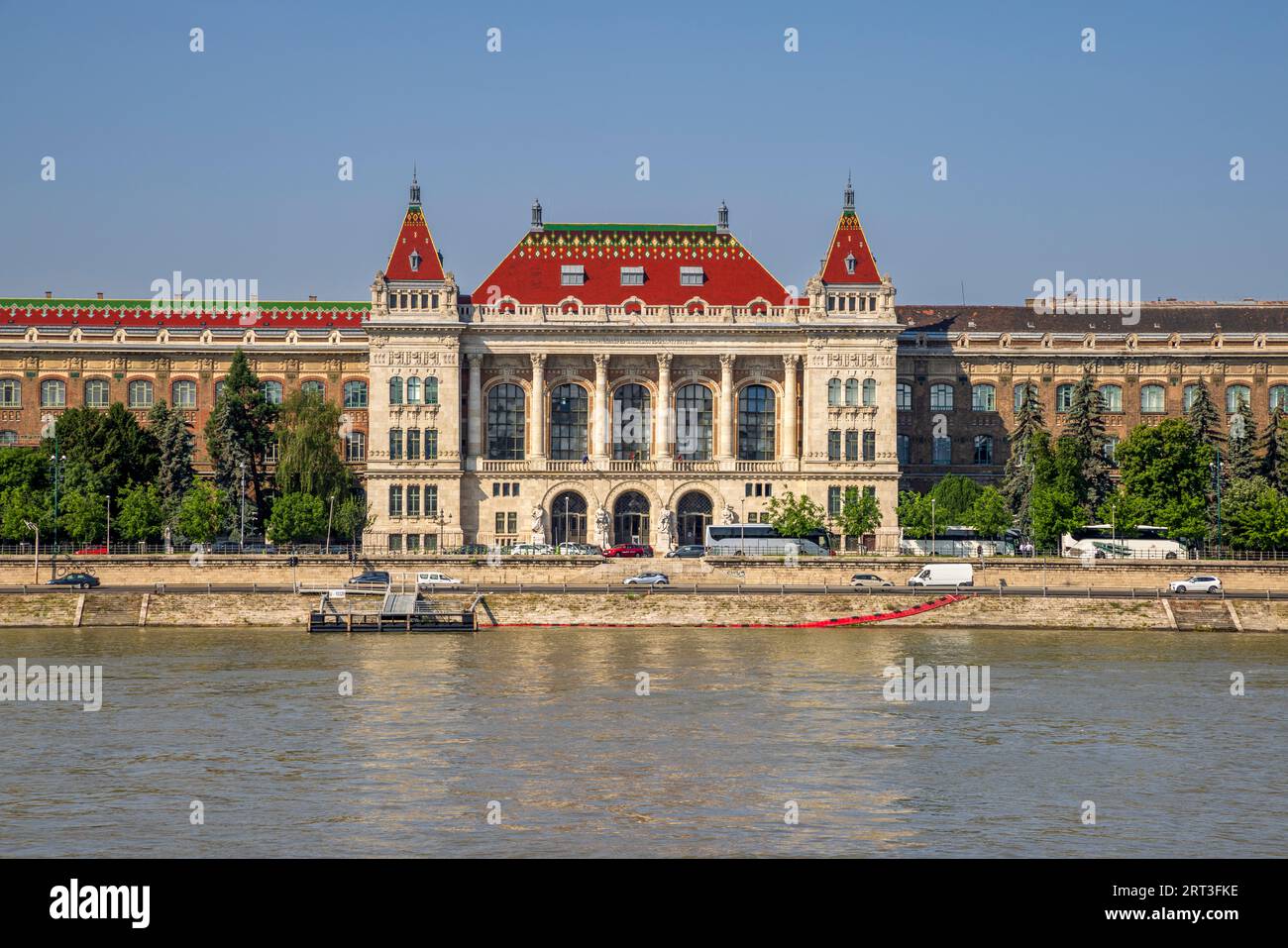 Das Gebäude der Buda Music Academy, Budapest, Ungarn Stockfoto