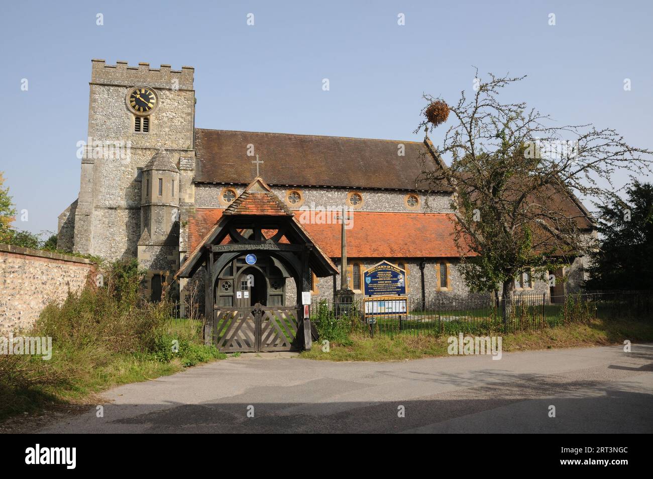 St. Mary's Church, Streatley, Berkshire Stockfoto