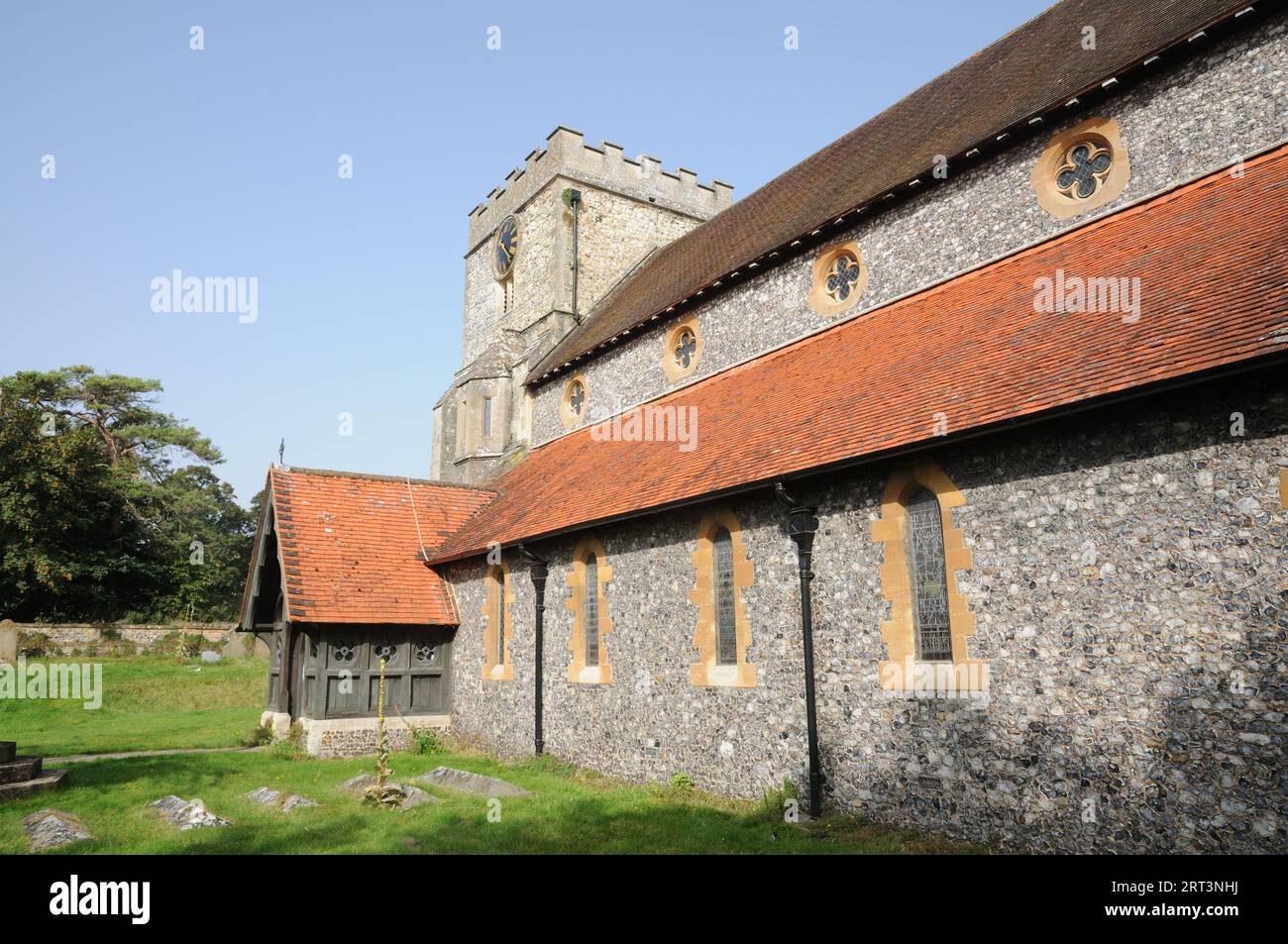 St. Mary's Church, Streatley, Berkshire Stockfoto