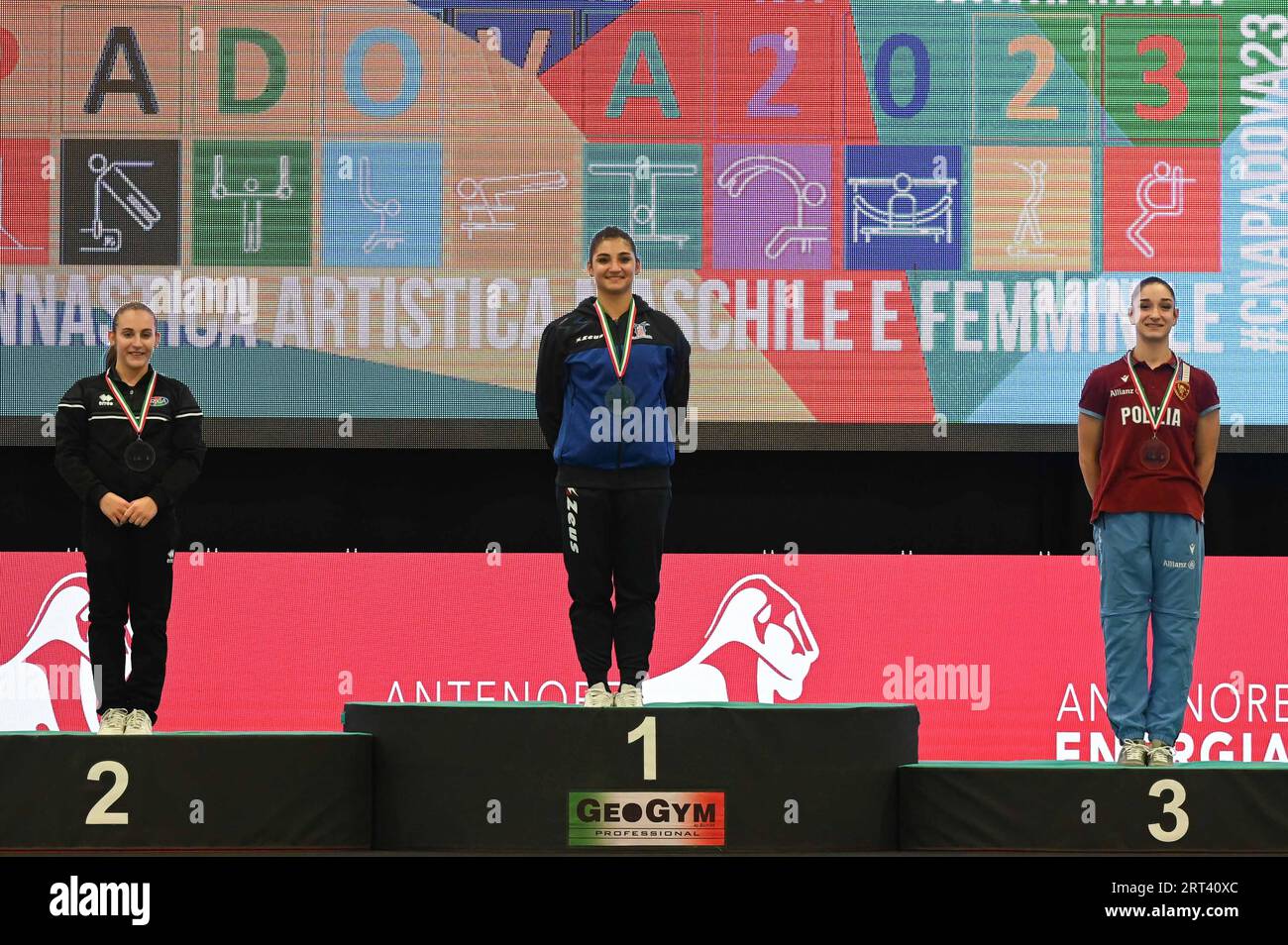 Padua, Italien. September 2023. WAG, Gymnastik in Padua, Italien, 08. September 2023 Credit: Independent Photo Agency/Alamy Live News Stockfoto