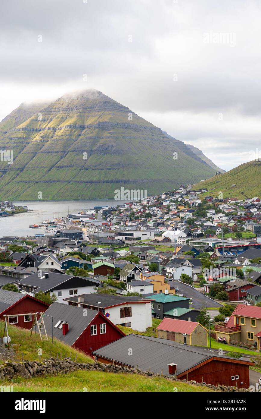 Klaksvik, Bordoy Island, Färöer Inseln Stockfoto