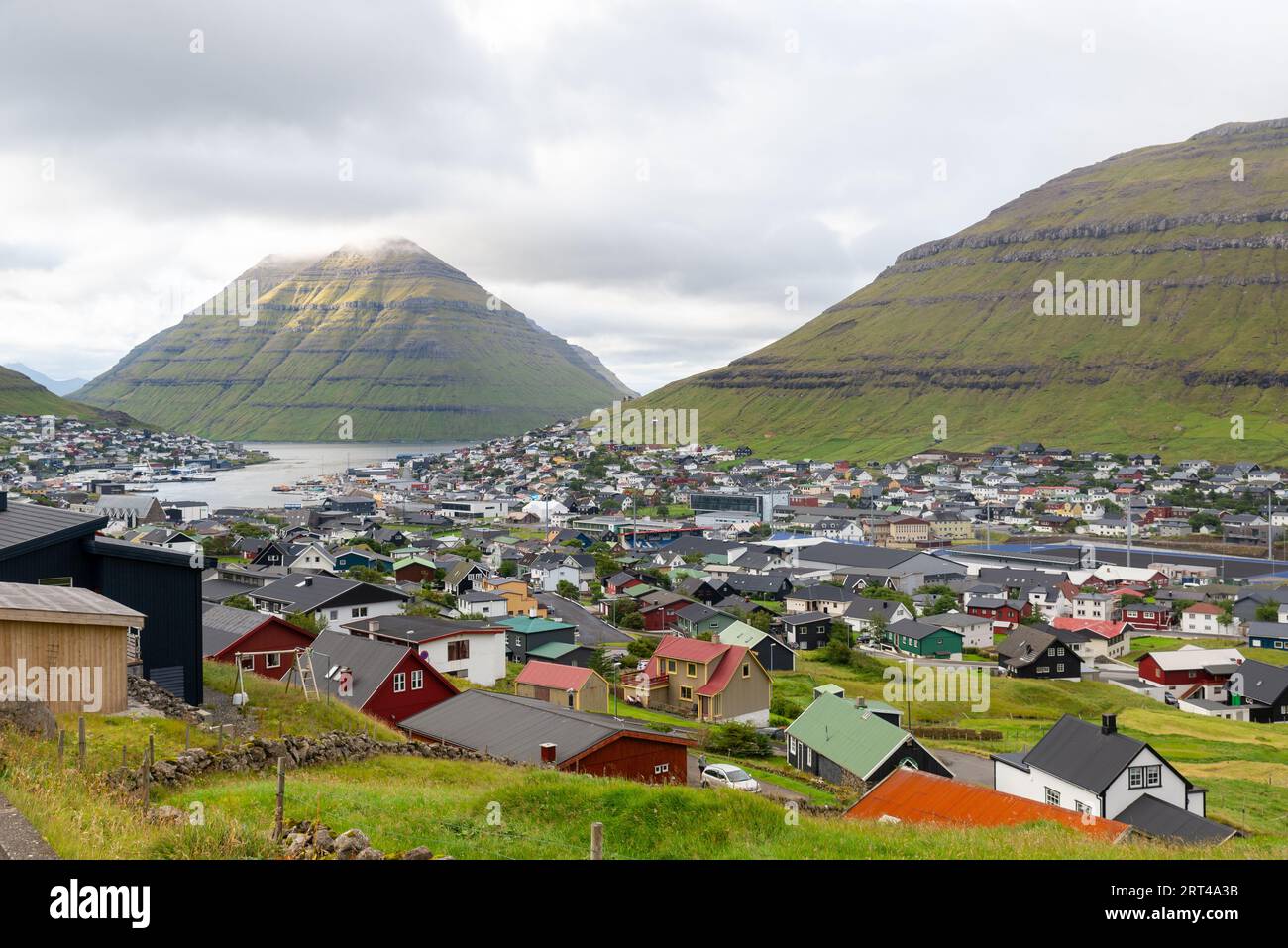 Klaksvik, Bordoy Island, Färöer Inseln Stockfoto