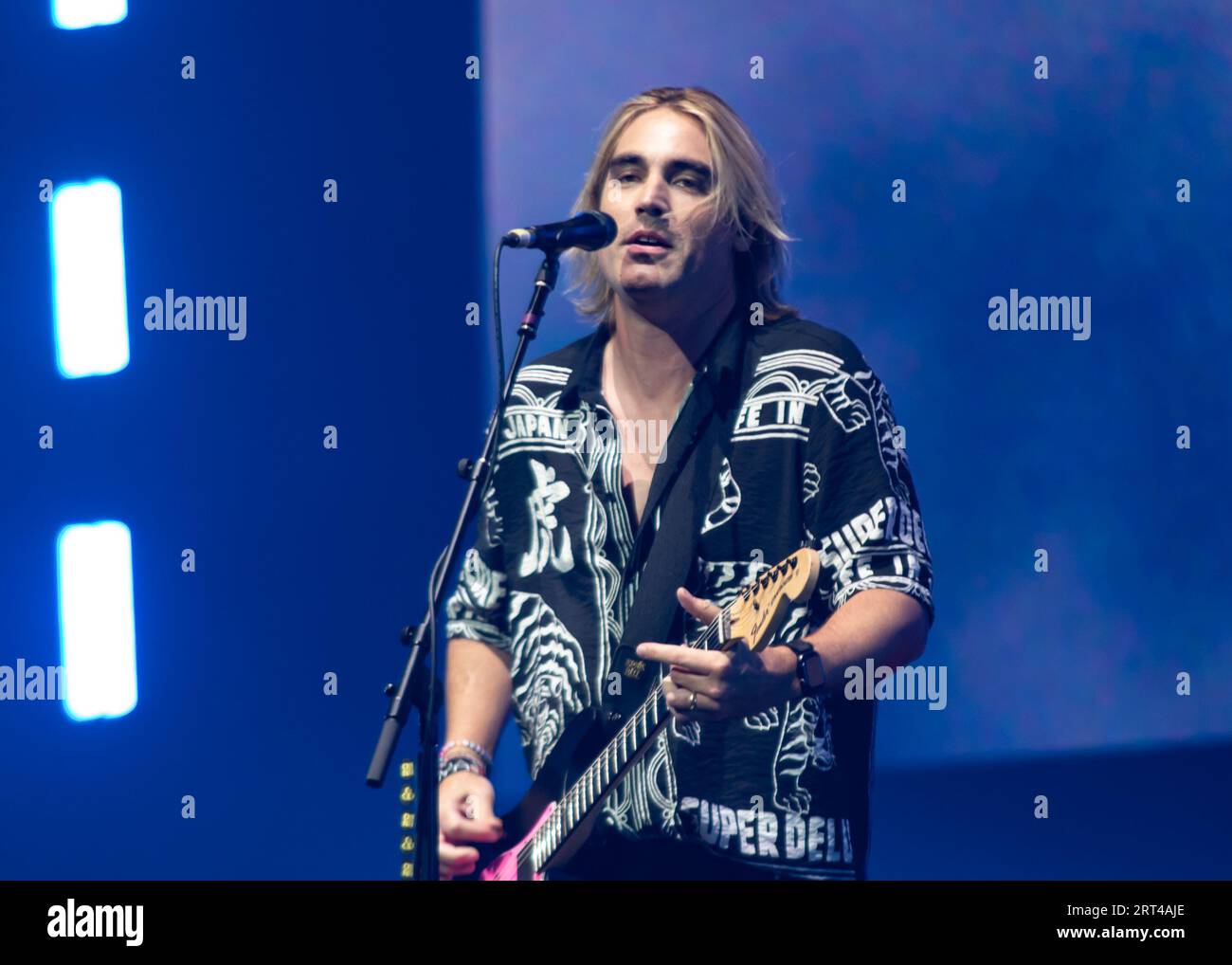 london, Vereinigtes Königreich. September 2023. Busted Play die erste von drei Londoner Shows anlässlich ihres 20. Jahrestages. Cristina Massei/Alamy Live News Stockfoto