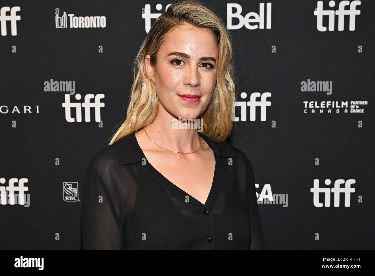 Toronto, Kanada. September 2023. Christy Hall besuchte die Premiere des Films Daddio während des Toronto International Film Festival in Toronto, Kanada am 10. September 2023. Foto von Julien Reynaud/APS-Medias/ABACAPRESS.COM Credit: Abaca Press/Alamy Live News Stockfoto