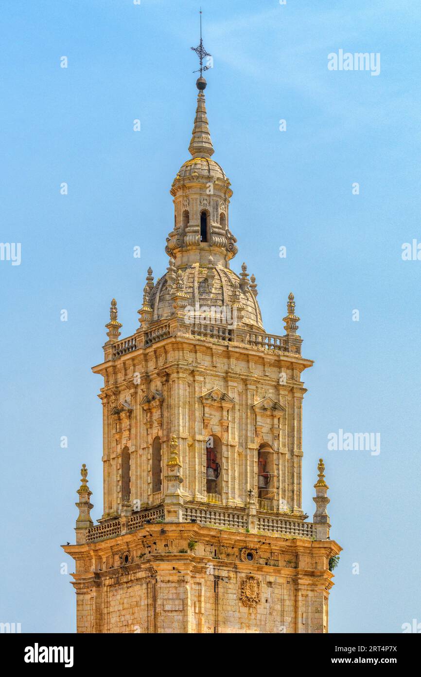 Kathedrale unserer Lieben Frau von der Himmelfahrt, 12.-18. Jahrhundert, El Burgo de Osma-Ciudad de Osma, Provinz Soria, Castilla y León, Spanien, Europa. Stockfoto