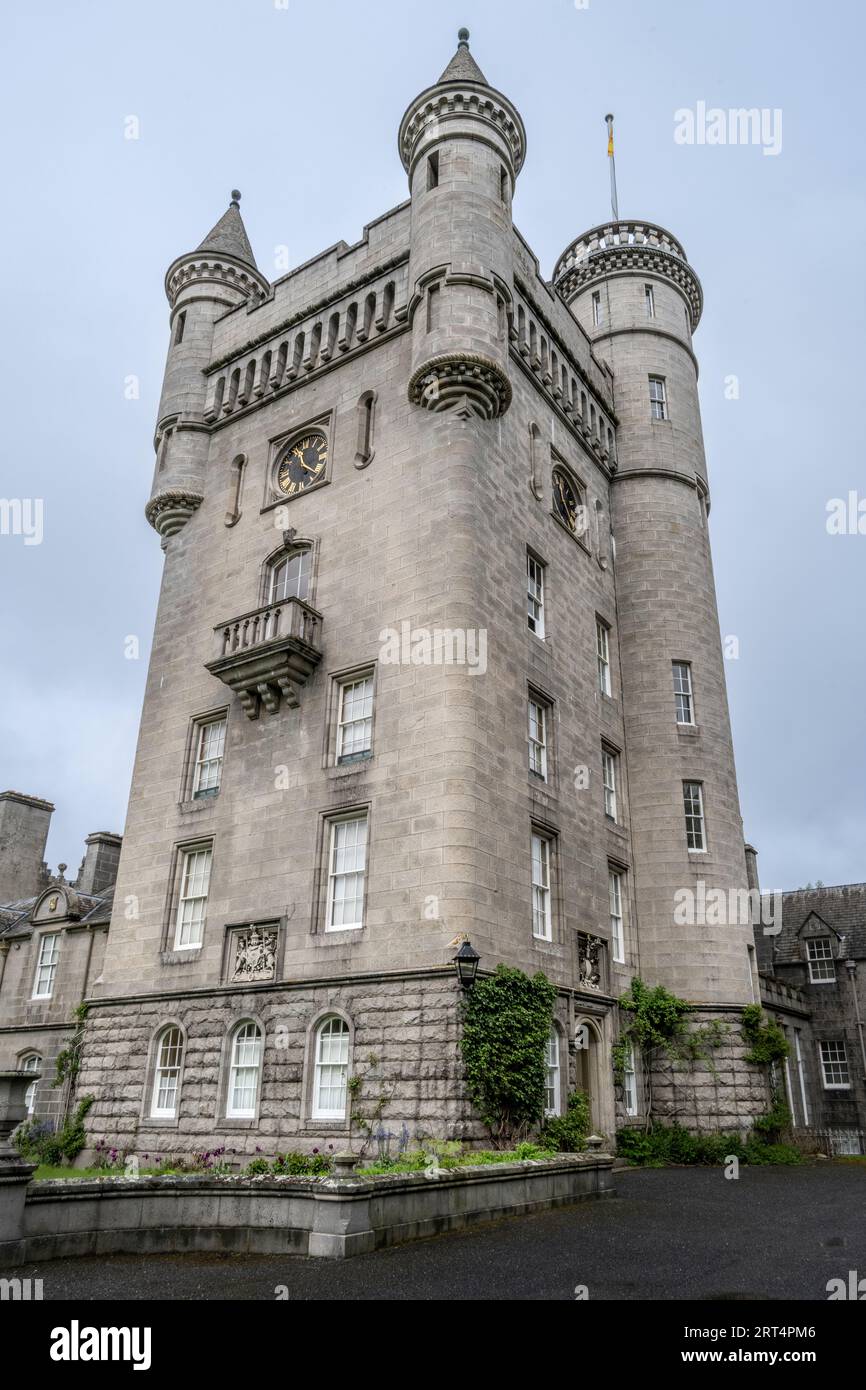 Balmoral Castle Tower Stockfoto