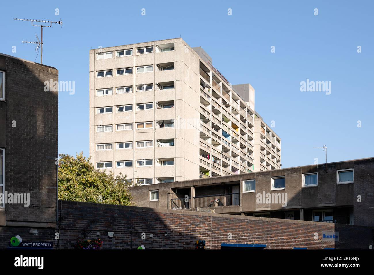 Edinburgh, Schottland, Großbritannien - Linksview House von Alison & Hutchison & Partners Stockfoto