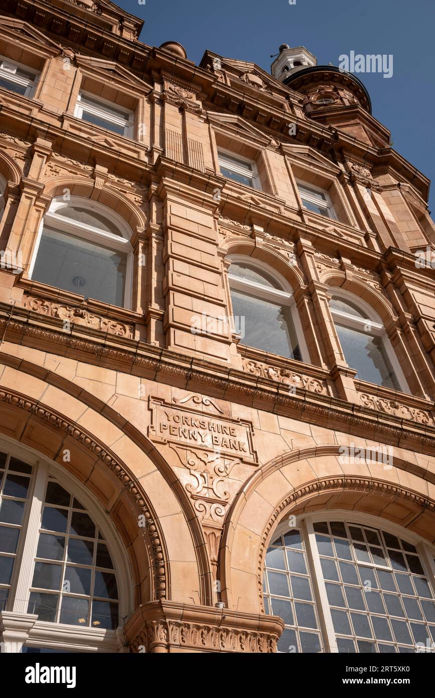 Die alte Yorkshire Penny Bank (Ltd) wurde 1901 in Savile Street, Hull, East Yorkshire, Großbritannien gegründet Stockfoto