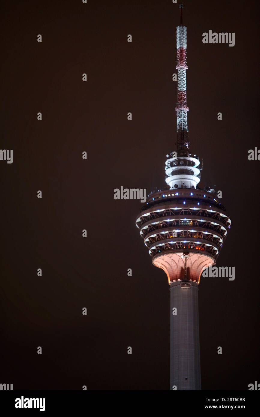 Fernsehturm in Kuala Lumpur, Malaysia Stockfoto