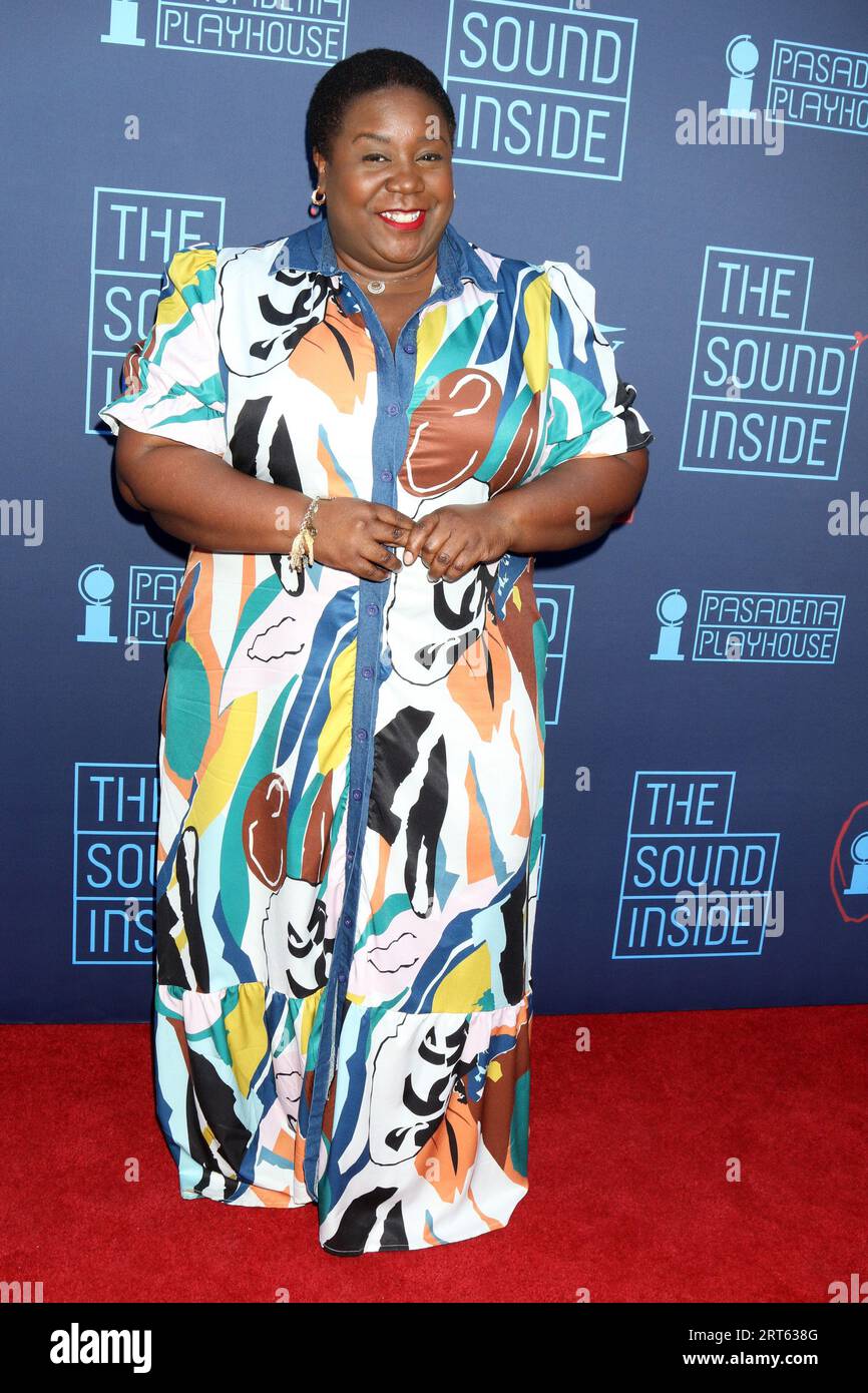 LOS ANGELES - SEP 10: Lacretta at the Sound Inside Play Eröffnungsfeier im Pasadena Playhouse am 10. September 2023 in Pasadena, CA Stockfoto