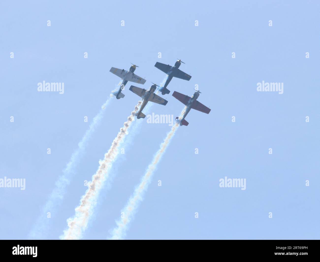 Torre del Mar, Málaga, Spanien, 10. September 2023. Internationale Flugschau Stockfoto