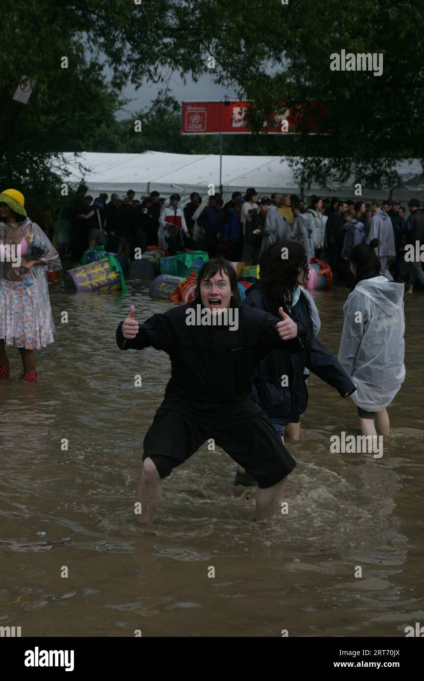 Glastonbury Festival 2005 Stockfoto