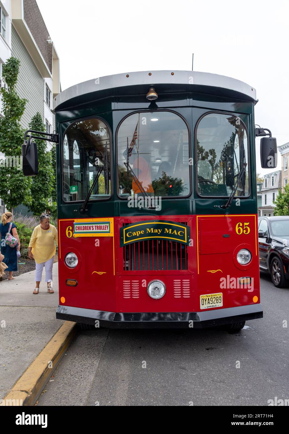 Cape May Bus New Jersey USA Stockfoto