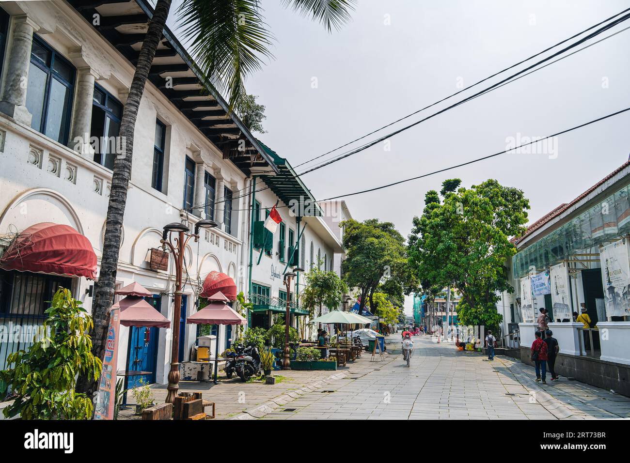 Altes Jakarta, Indonesien Stockfoto