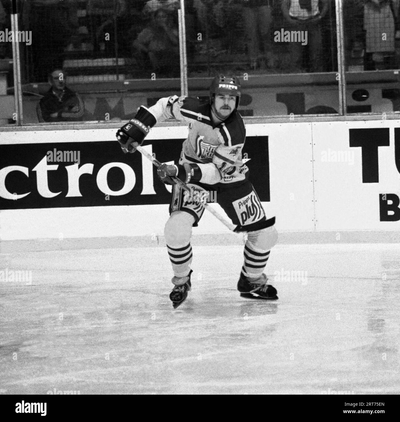KENT NILSSON Schweden Eishockey-Nationalmannschaft und Calgary Flames in der NHL Stockfoto