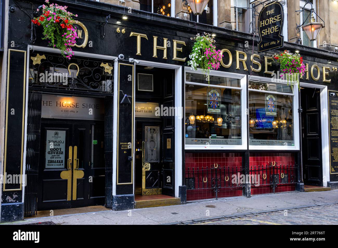 The Horse Shoe Bar, Glasgow, Drury Street, Schottland, Vereinigtes Königreich, Europa Stockfoto