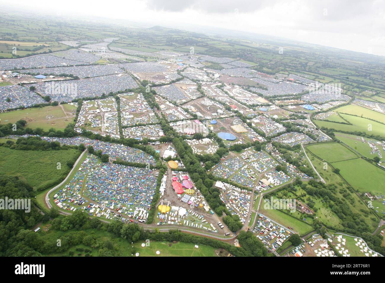 Glastonbury 2007 Stockfoto