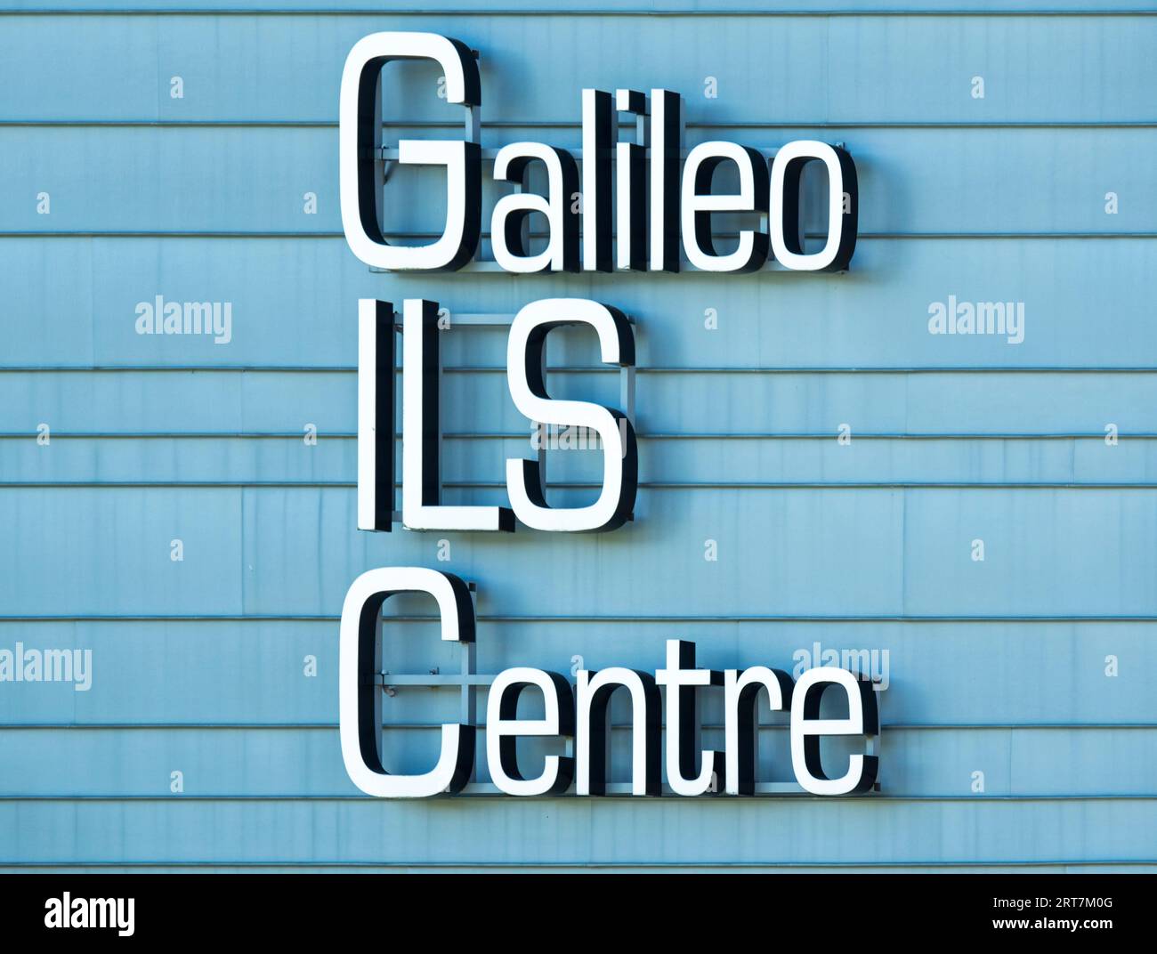 Galileo ILS Centre im GALAXIA European Space Applications Park in Transinne, Libin, Luxemburg, Wallonien, Belgien Stockfoto