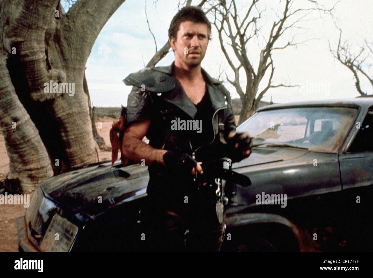 Mel Gibson, Mad Max (1979). Fotonachweis: American International Films (Aktenzeichen 34580-153QA) Stockfoto