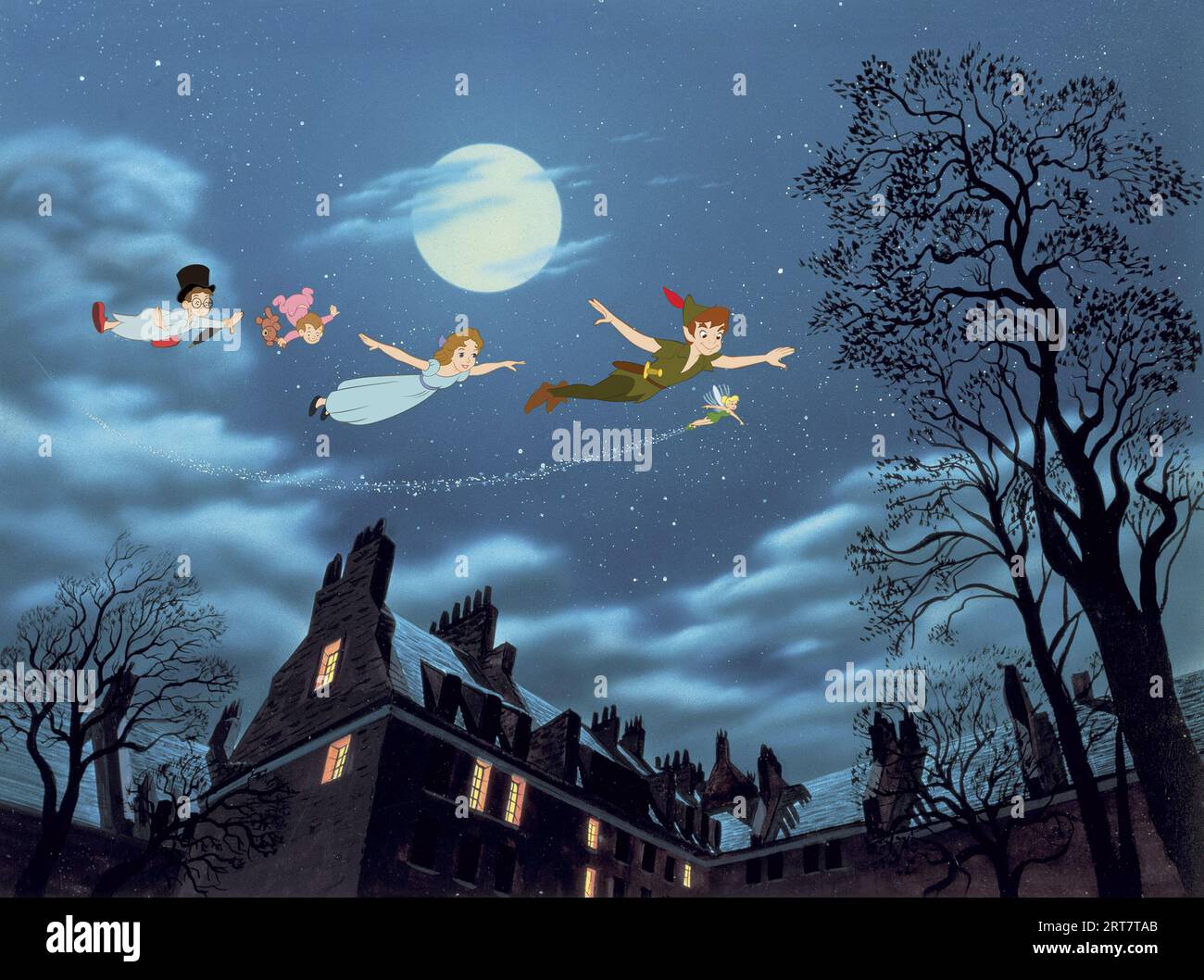 Szene still, Peter Pan (1953). Foto: Disney/RKO (Aktenzeichen: 34580-155HA) Stockfoto