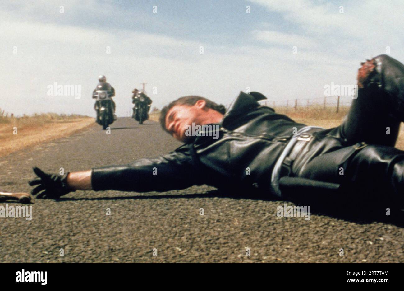 Mel Gibson, Mad Max (1979). Fotonachweis: American International Films (Aktenzeichen 34580-154QA) Stockfoto