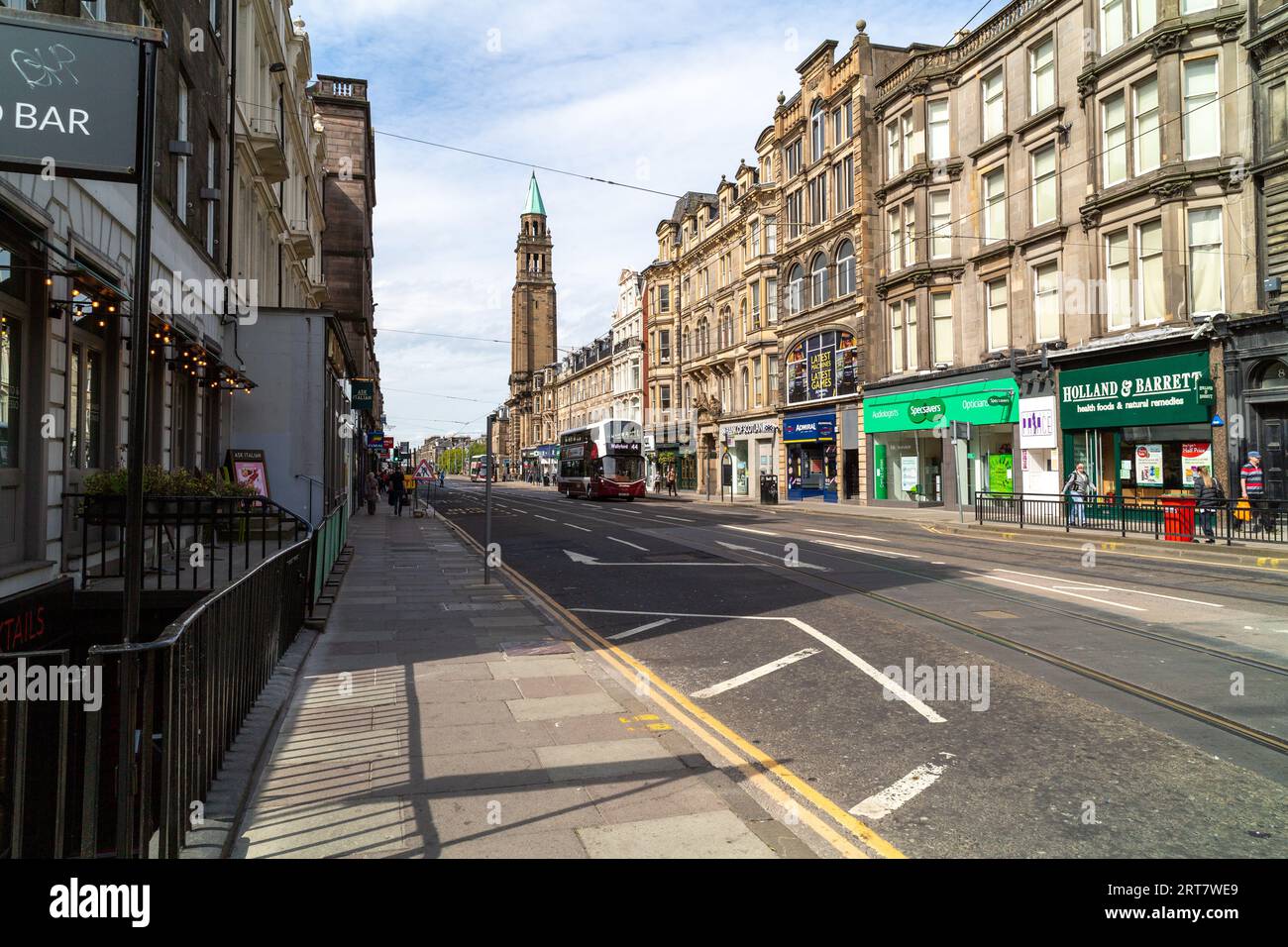 Die Stadt Edinburgh, Schottland Stockfoto