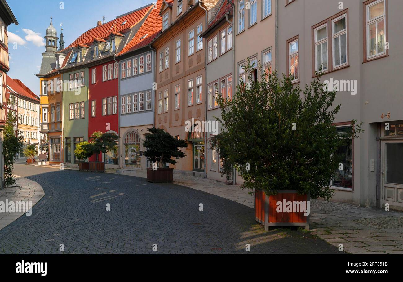 Bad Langensalza ist eine Kurstadt in Thüringen. Sie ist eine der historisch bedeutendsten Städte des Thüringer Beckens und hat eine reiche Geschichte Stockfoto