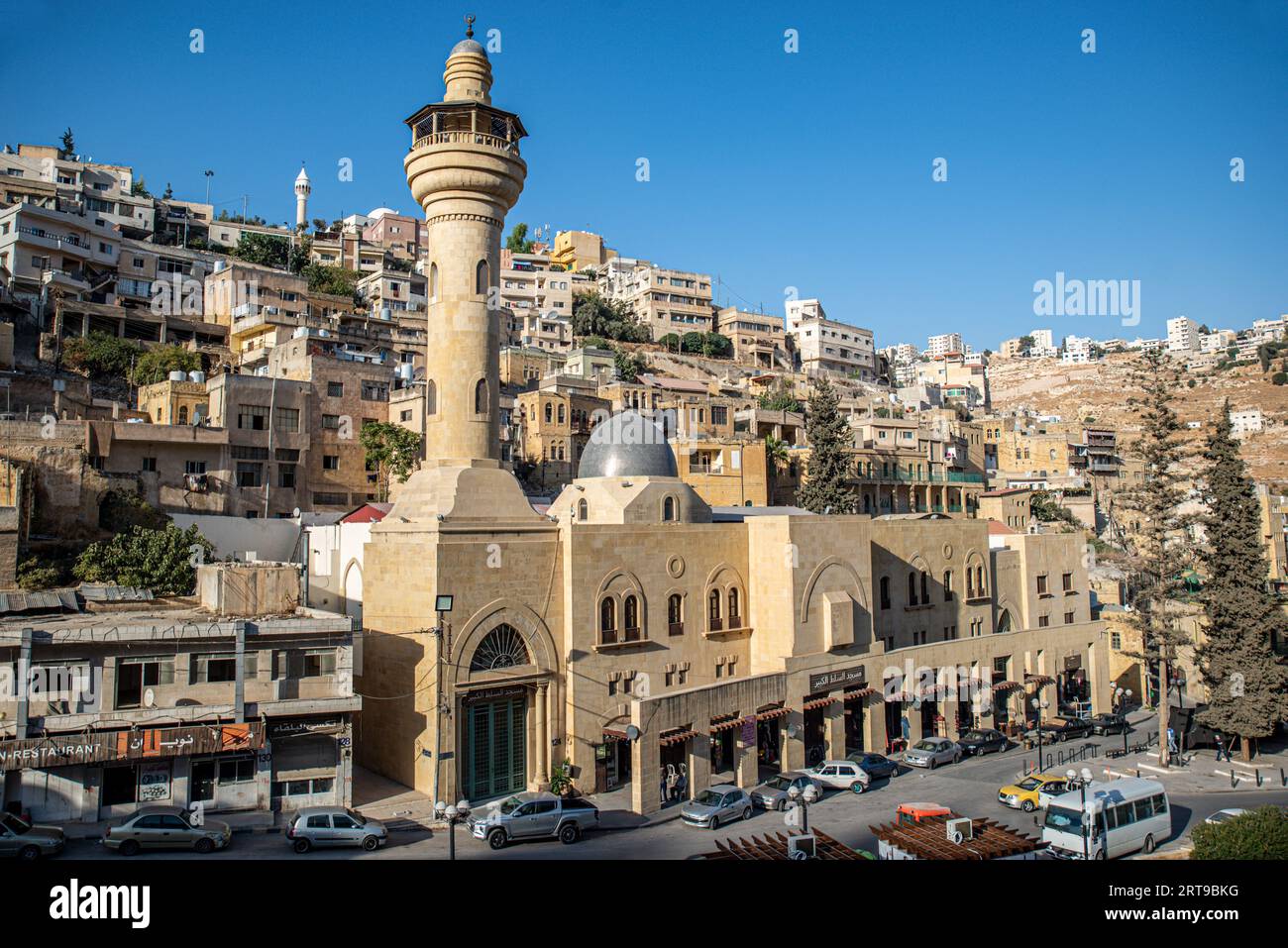 Osmanische Architektur der Altstadt, Al-Salt, Jordanien Stockfoto