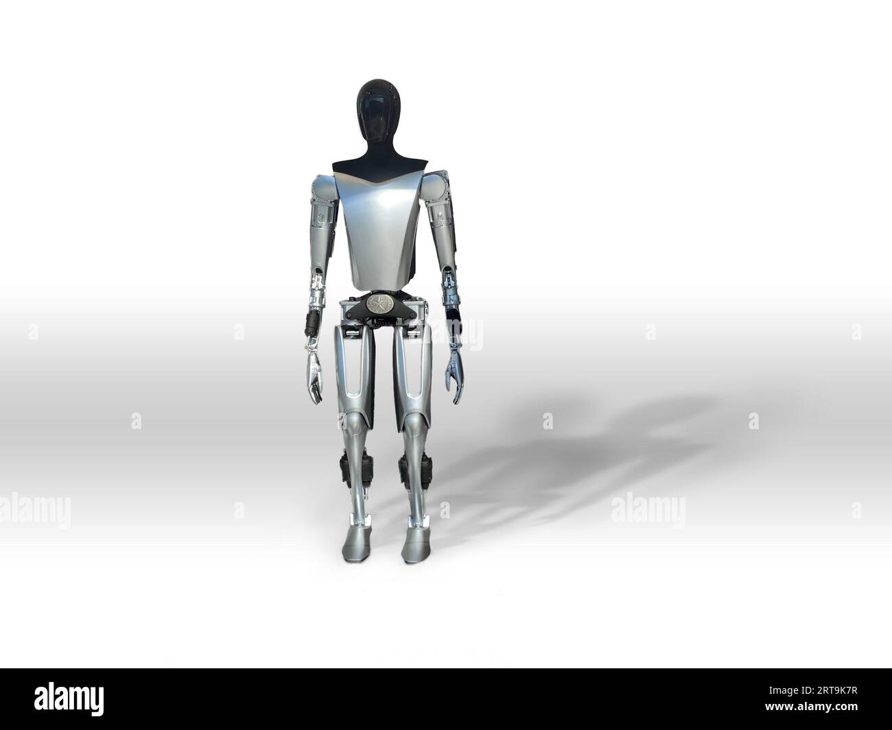 Tesla Bot, der humanoide Roboter von Tesla für den Einsatz in ihren Fabriken Stockfoto