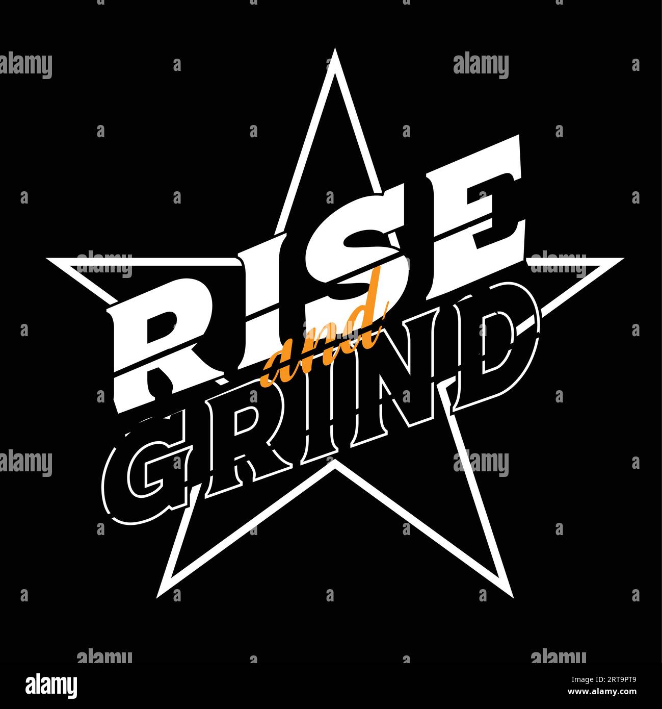 TYPOGRAFIE-T-Shirt-Design Stock Vektor