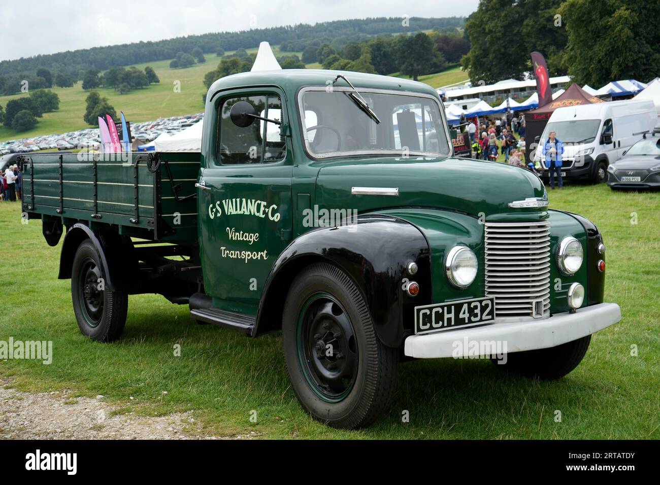 1950 Green COMMER SUPERPOISE Pickup-Truck. Stockfoto
