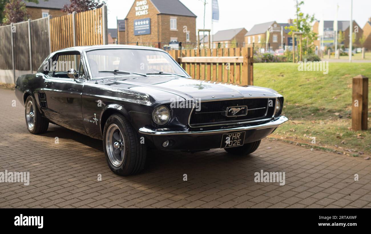 1968 Ford Mustang 289 bei Banbury Car & Bike Meet Stockfoto
