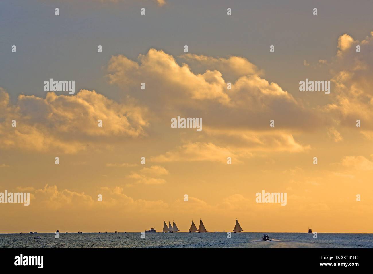 Die Long Island Sailing Regatta findet im Juni statt und ist die zweitgrößte Regatta auf den Bahamas, Long Island, den Bahamas Stockfoto
