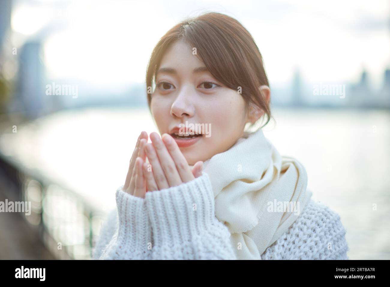 Japanische Frau Porträt Stockfoto