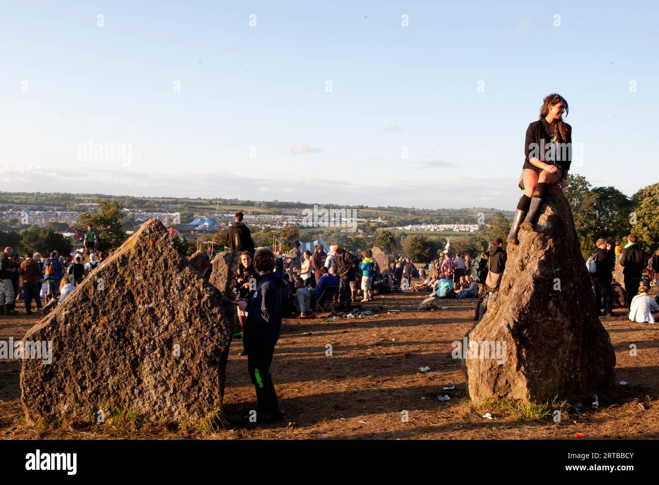 Glastonbury Festival 2011 Stockfoto