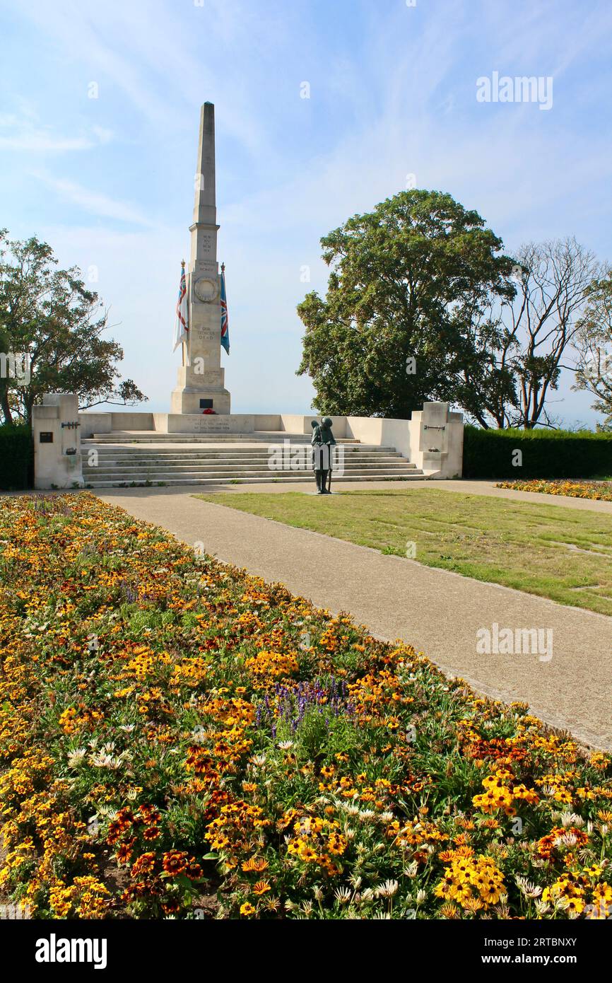 Sir Edward Lutyens entwarf das Kriegsdenkmal Southend on Sea, Essex, England Stockfoto