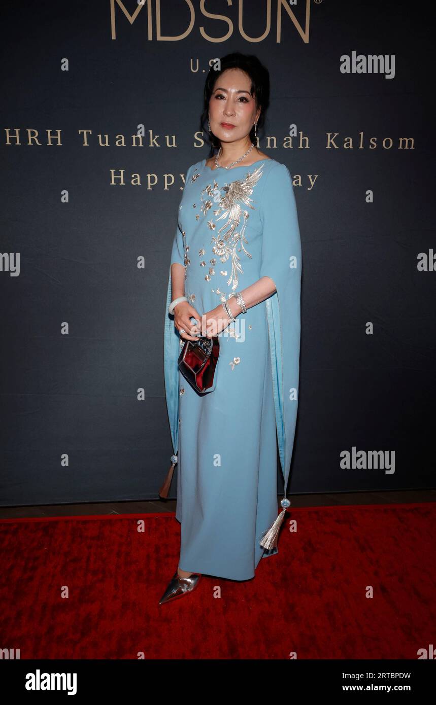 Beverly Hills, CA. September 2023. Zehra Sun bei der Geburtstagsparty von HRH Tuanku Sultanah Kalsom, die am 11. September 2023 im Four Seasons Hotel Los Angeles in Beverly Hills, Kalifornien, stattfindet. Quelle: Faye Sadou/Media Punch/Alamy Live News Stockfoto