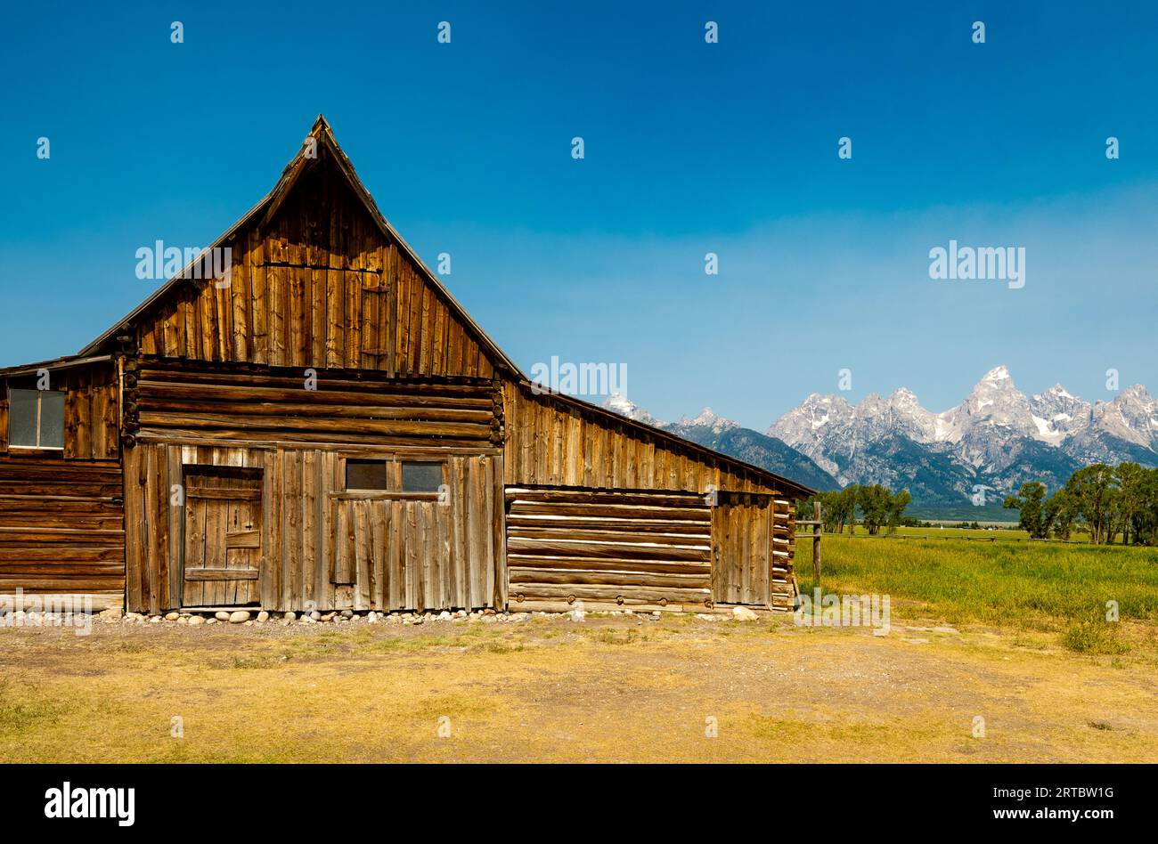 Mouton Familienhaus in Antelope Flats Stockfoto
