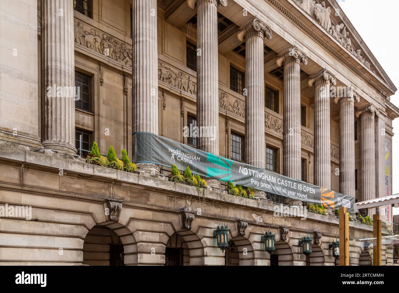 The Exchange Shopping Mall in Nottingham, Großbritannien. Stockfoto