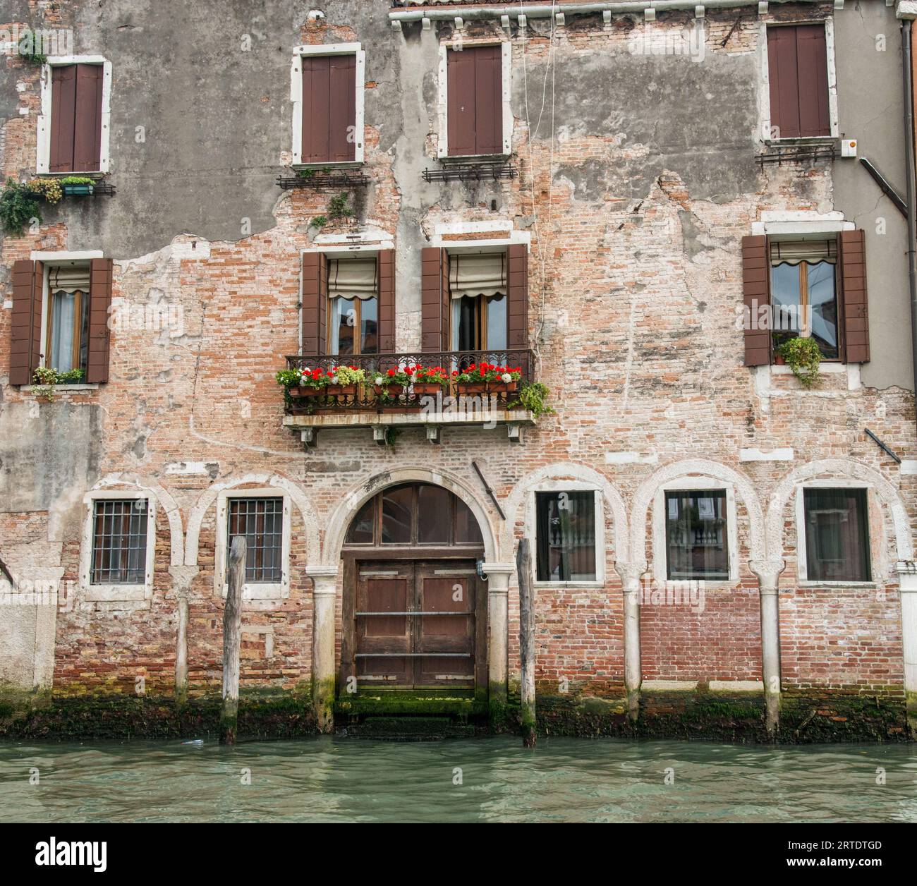 Der alte Palast in Venedig, Italien. Stockfoto