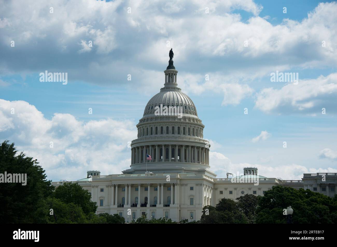 US Capitol Building in Washington, DC, USA; Washington, District of Columbia, Vereinigte Staaten von Amerika Stockfoto