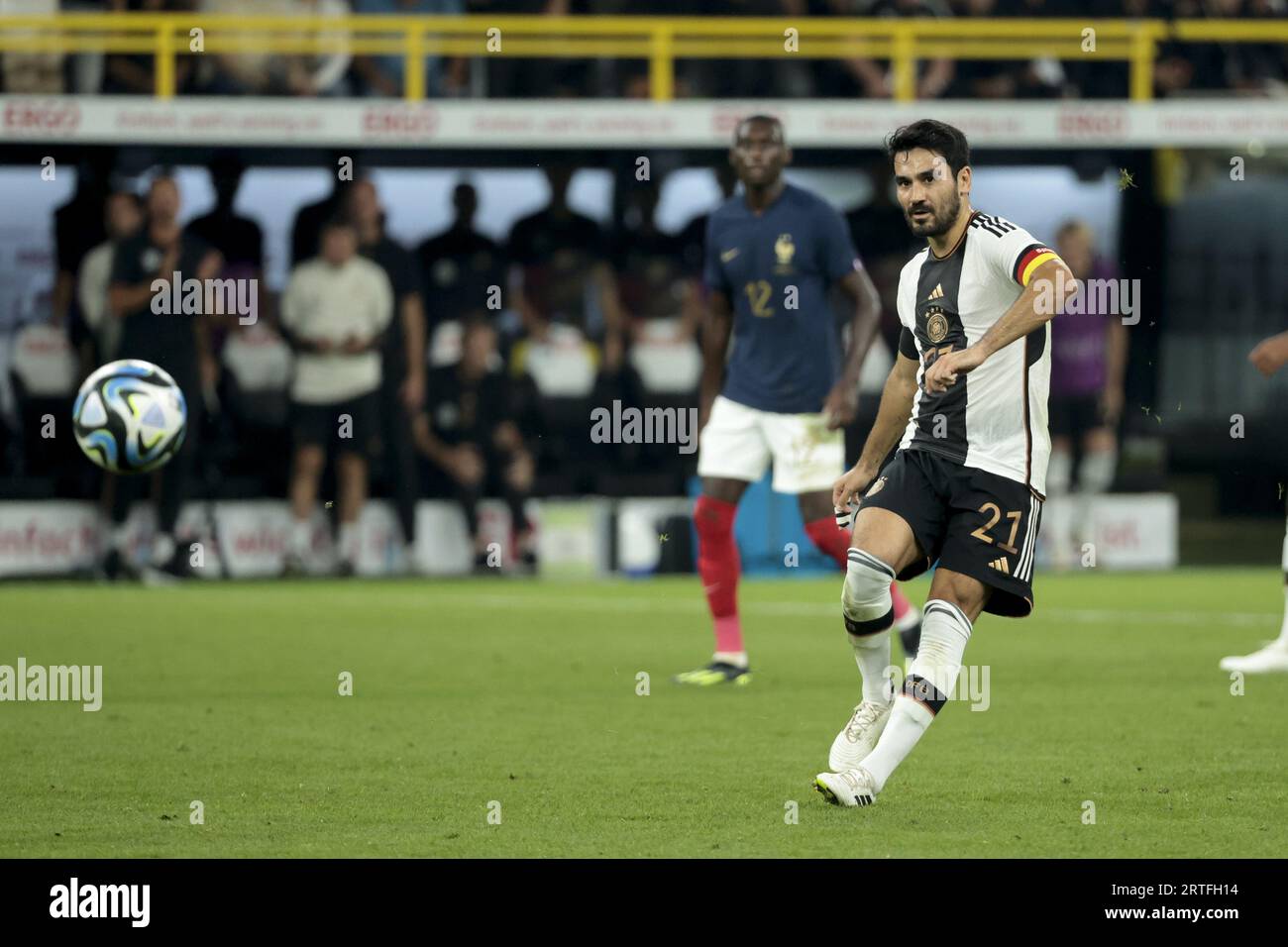 Ilkay Gundogan von Deutschland während des Freundschaftsfußballspiels zwischen Deutschland und Frankreich am 12. September 2023 im Signal Iduna Park in Dortmund Stockfoto