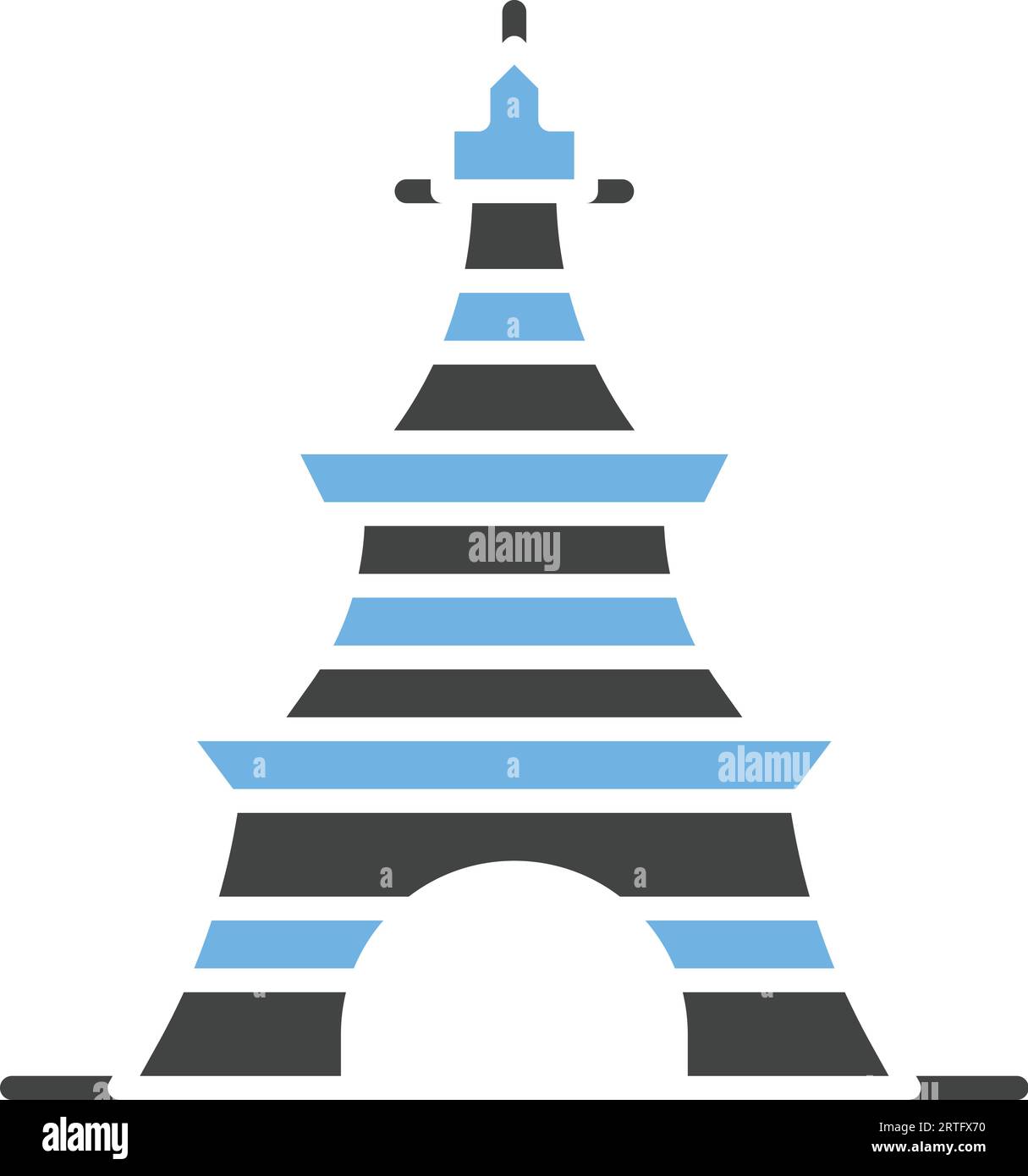 Bild Des Symbols Für Die Modenschau In Paris. Stock Vektor