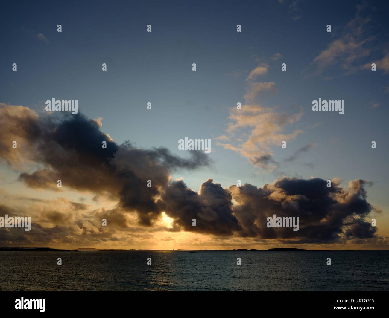 Clachan Sands, Uist, Äußere Hebriden Stockfoto