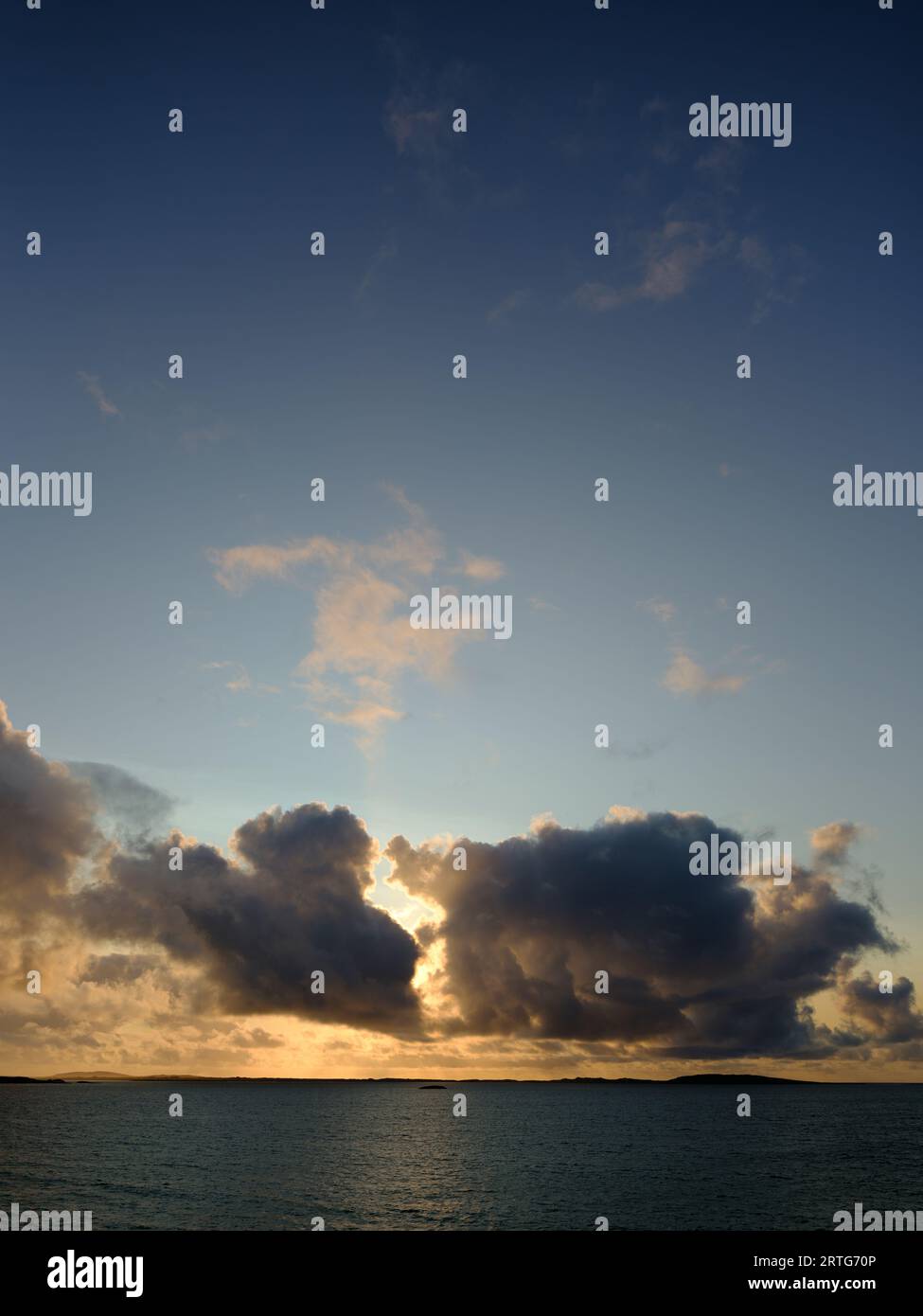 Clachan Sands, Uist, Äußere Hebriden Stockfoto